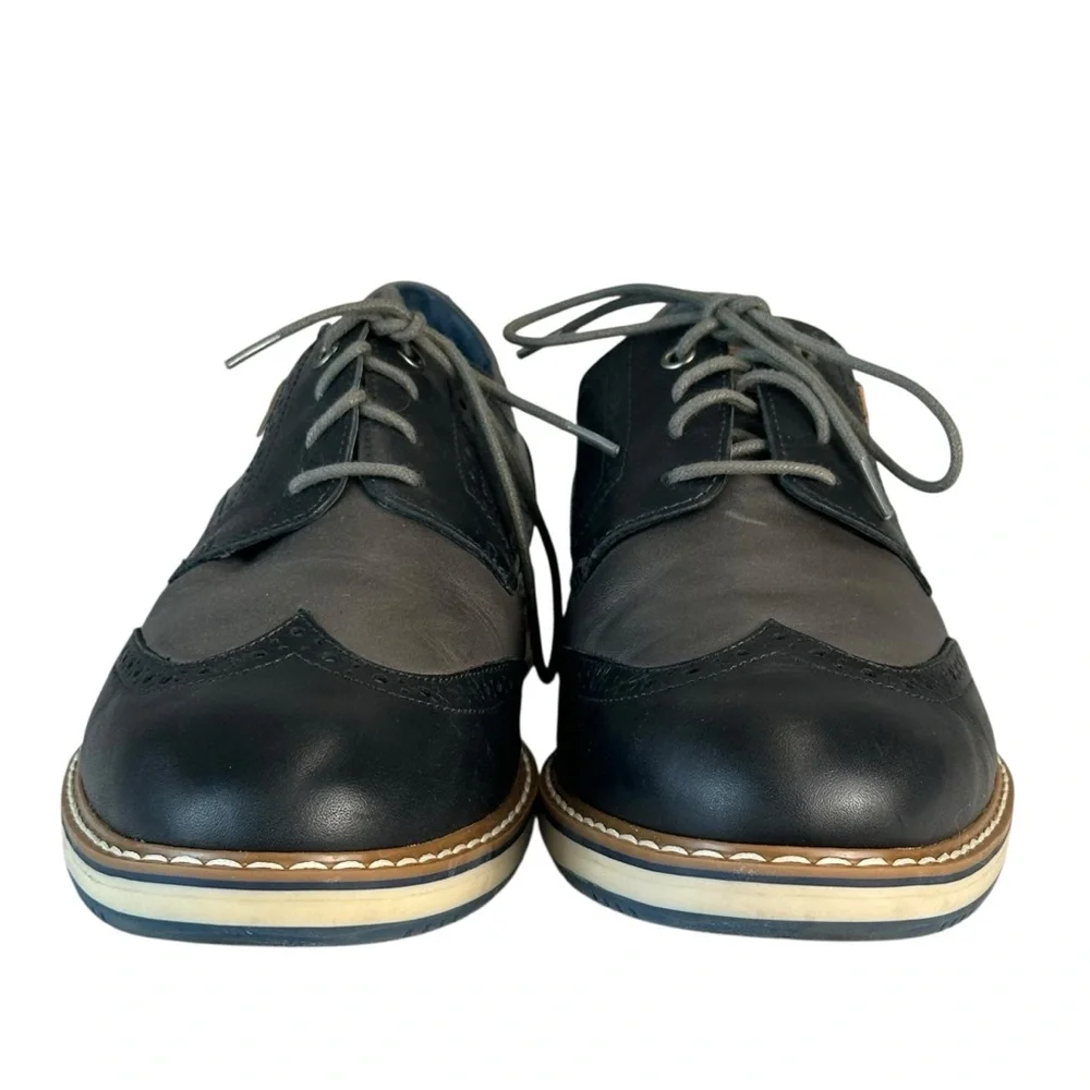Pikolinos Men's Avila Two-Tone Lace-Up Shoes Size 43 Black/Gray - Picture 3 of 9